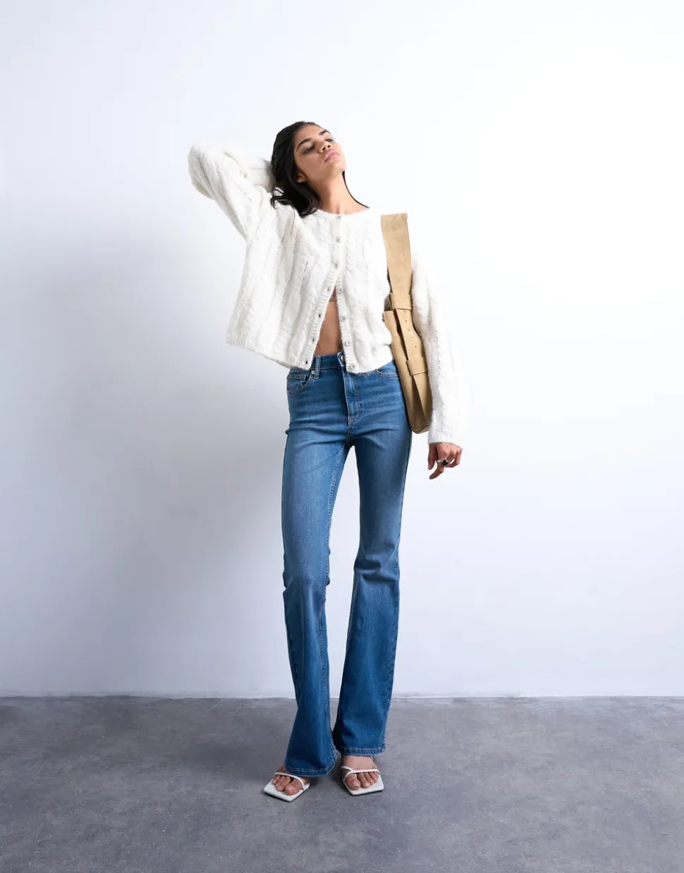 TSJAMIE High rise Flared fit Jeans