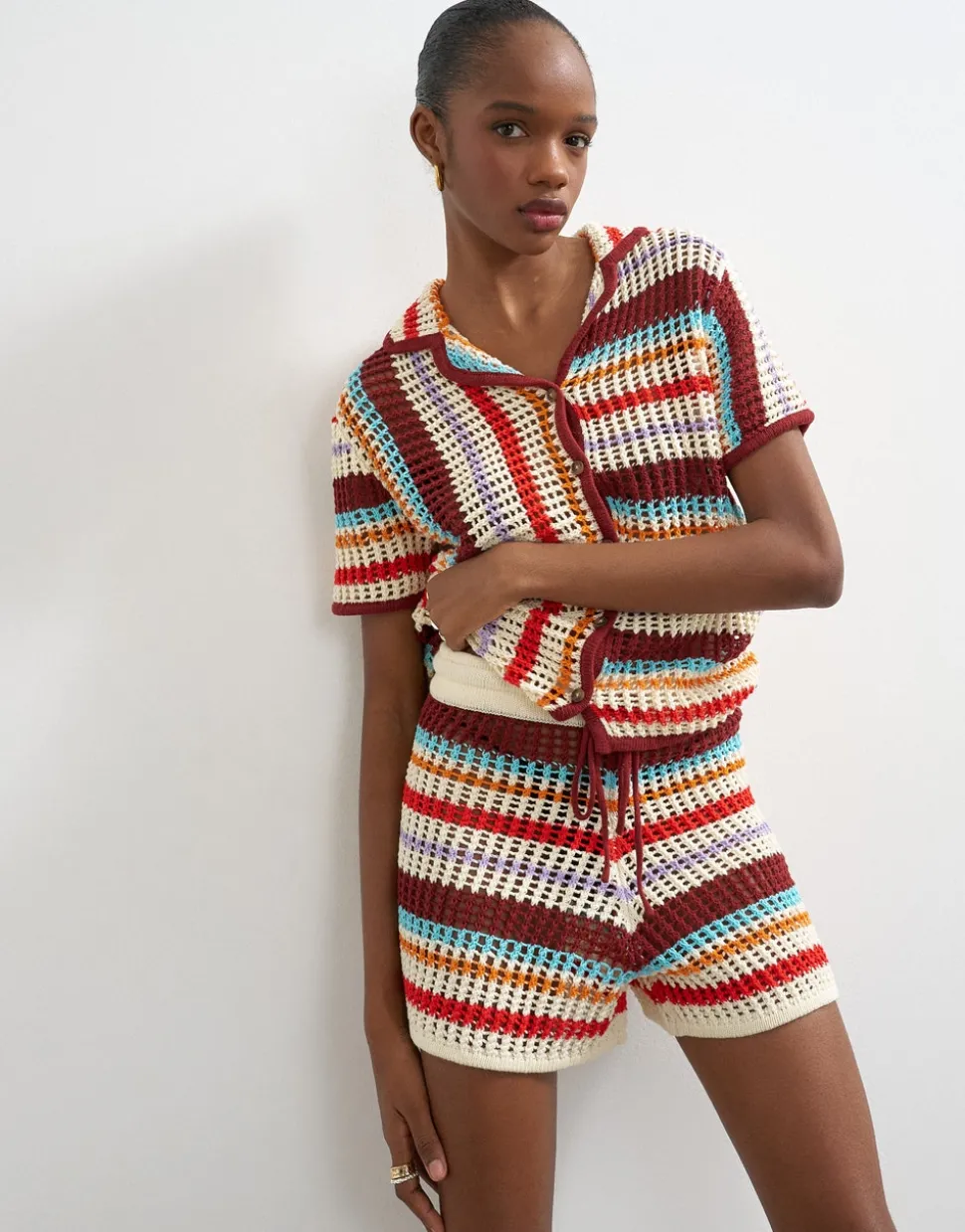 TSKAIA Gebreide short
