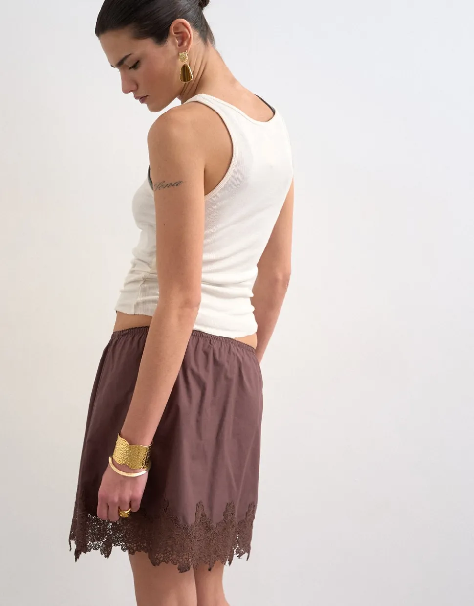 TSLANI Low rise Mini-rok