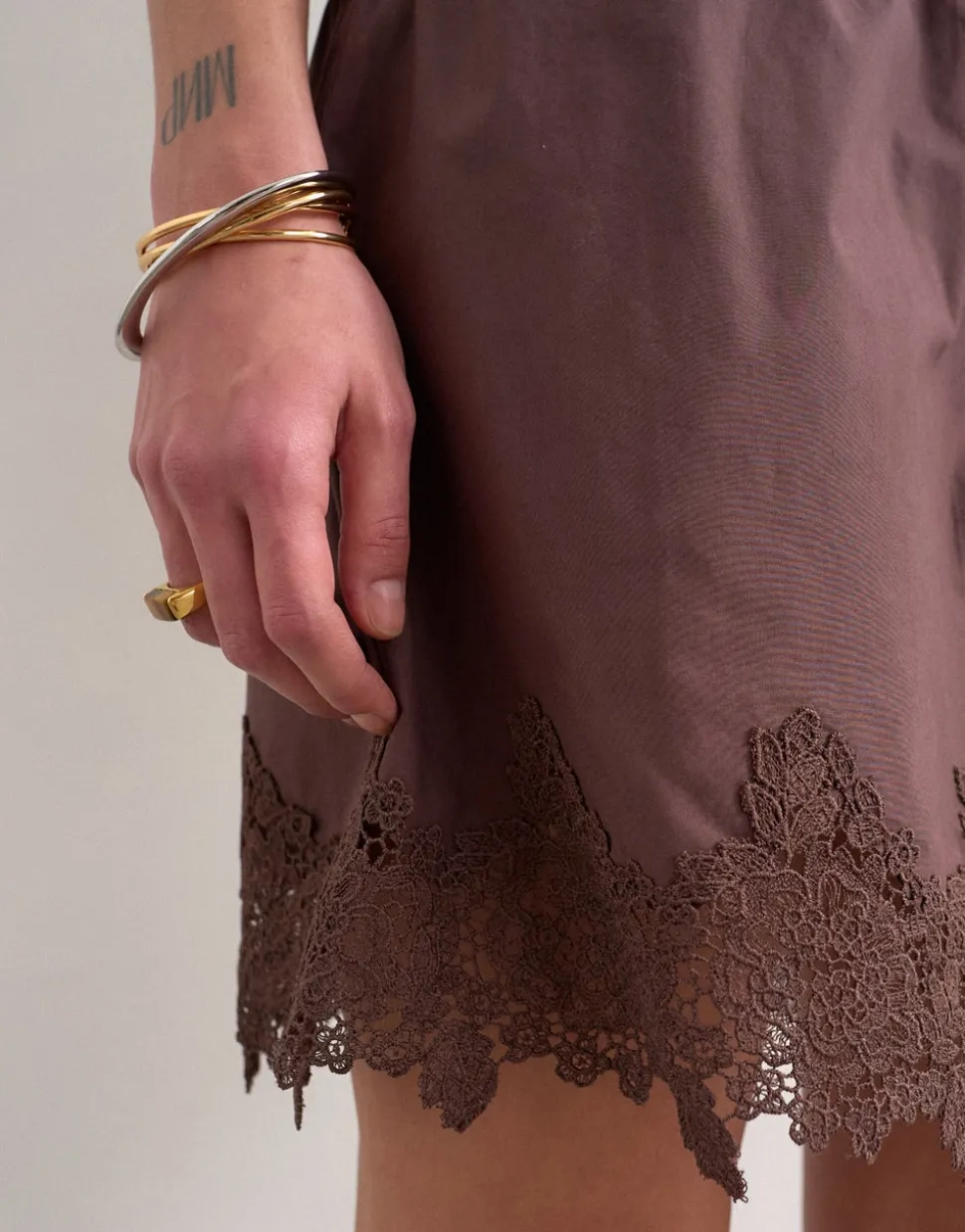 TSLANI Low rise Mini-rok