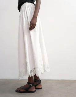 TSLINA Mid rise Lange rok