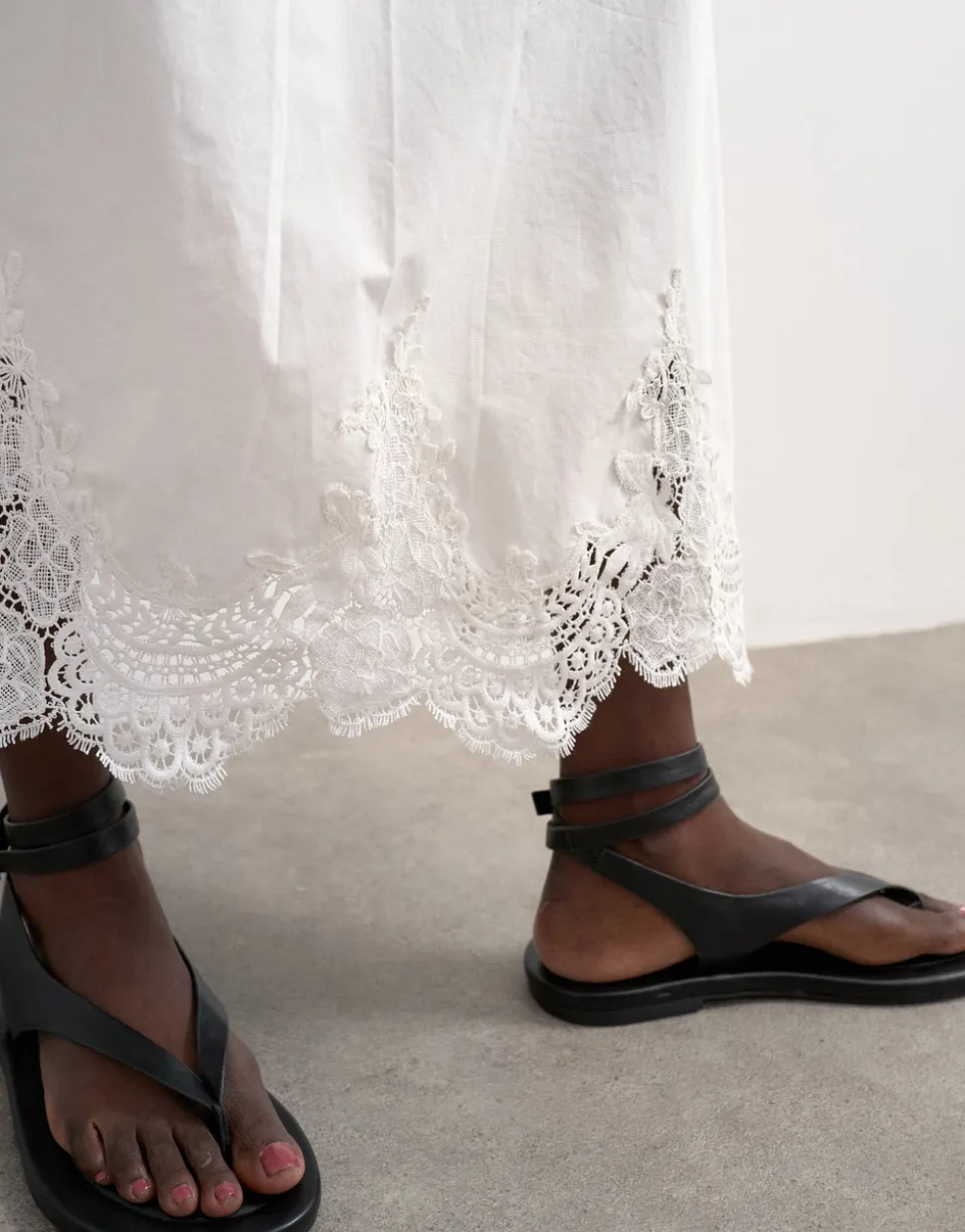 TSLINA Mid rise Lange rok