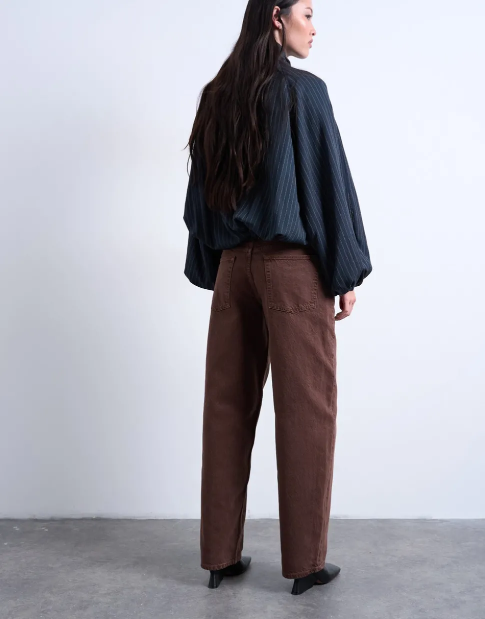 TSLOWRIE Low rise Baggy fit Jeans