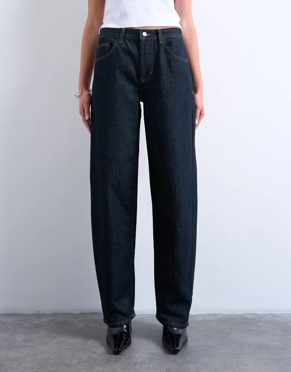 TSLOWRIE Low rise Baggy fit Jeans