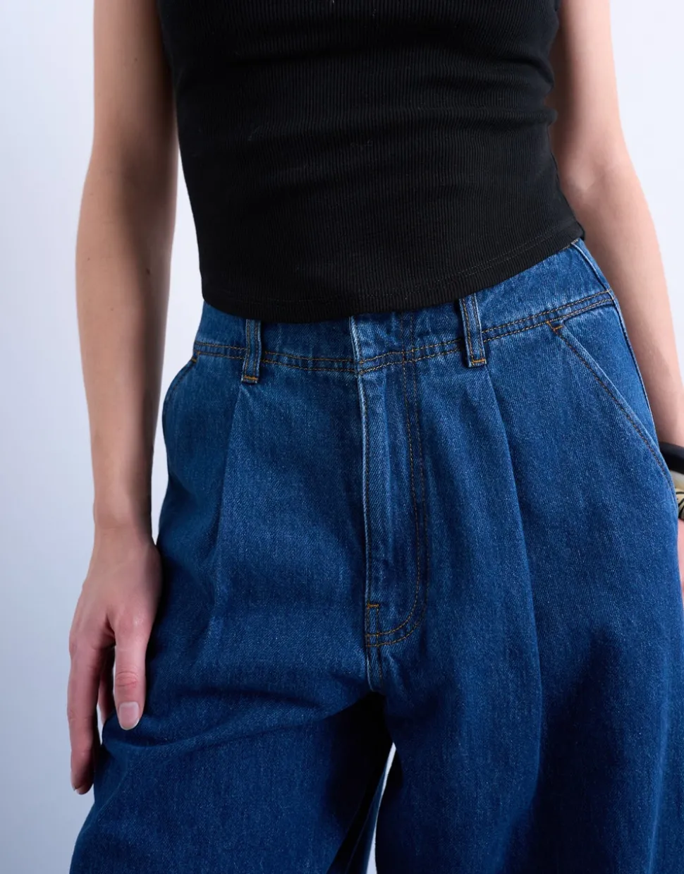 TSMARI High rise Wide leg fit Jeans
