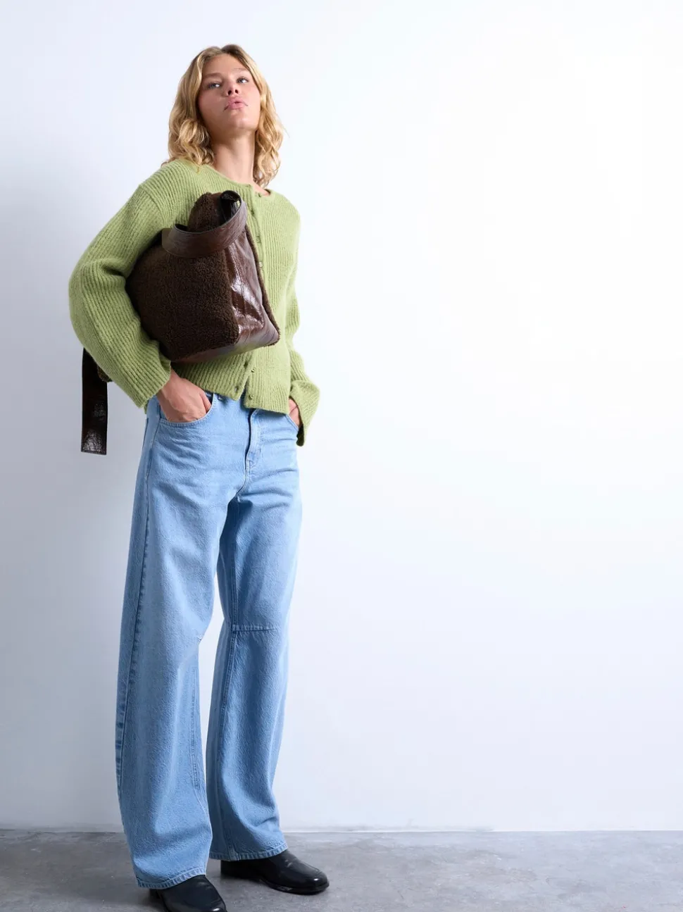 TSNYLA Gebreid vest