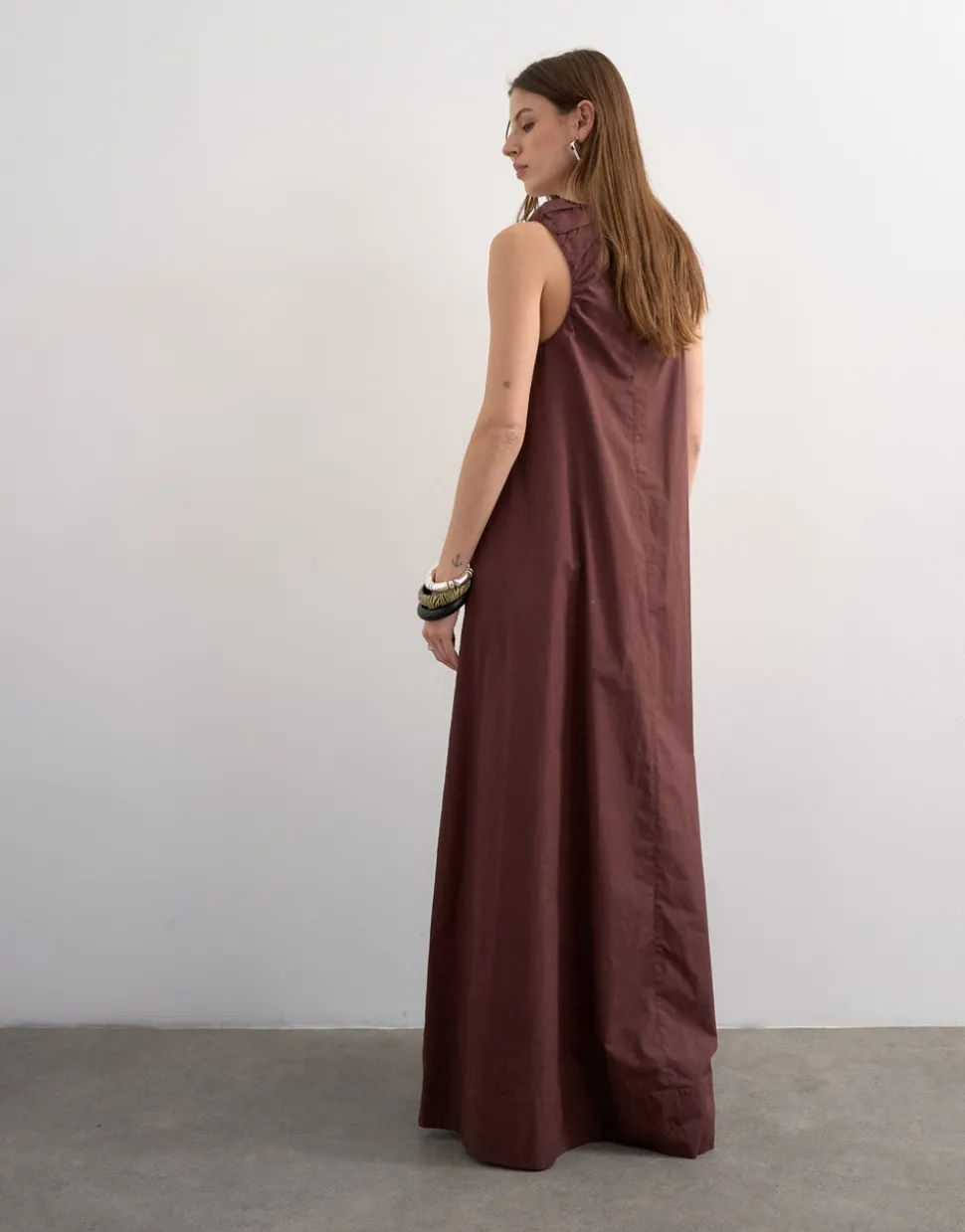 TSRUNI Lange jurk