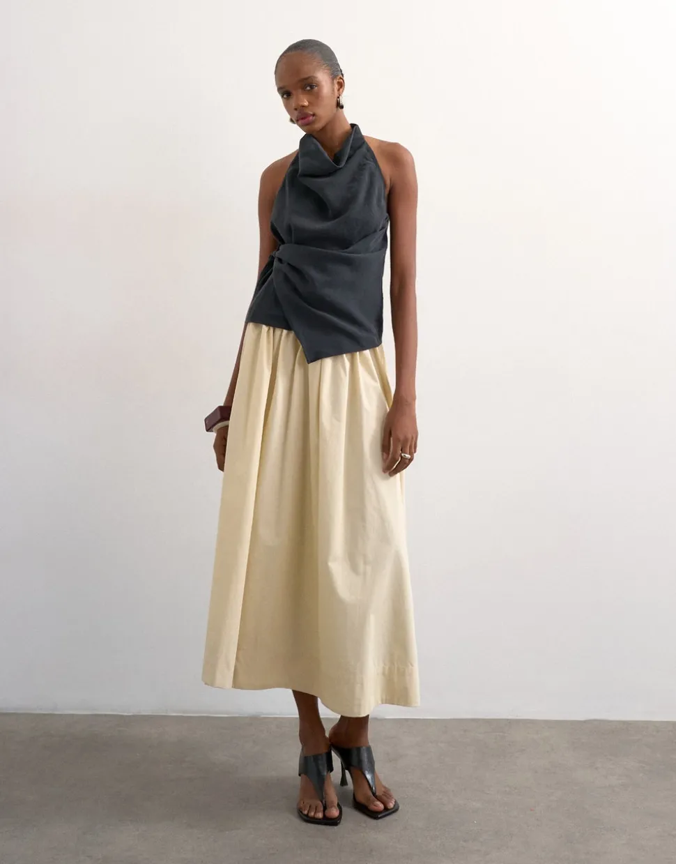 TSSALLY Low waist Lange rok