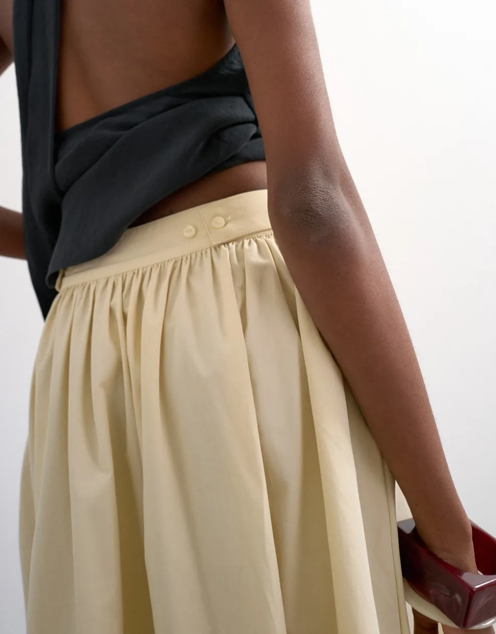 TSSALLY Low waist Lange rok