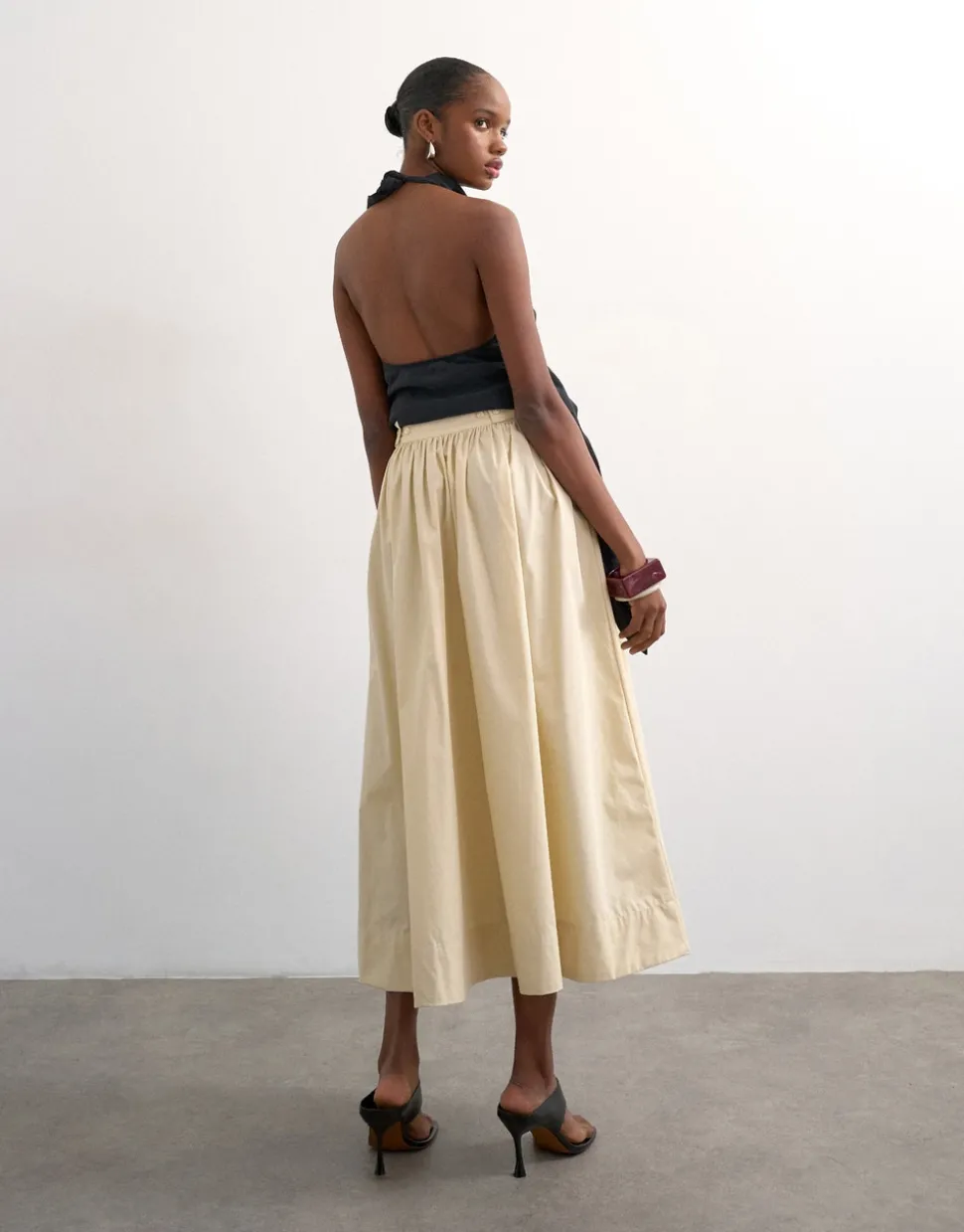 TSSALLY Low waist Lange rok