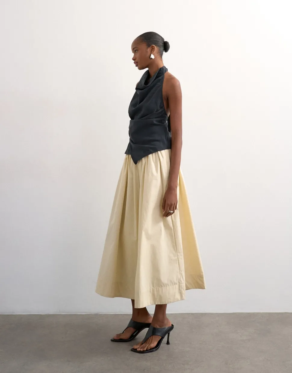 TSSALLY Low waist Lange rok