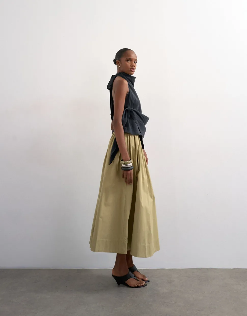 TSSALLY Low waist Lange rok