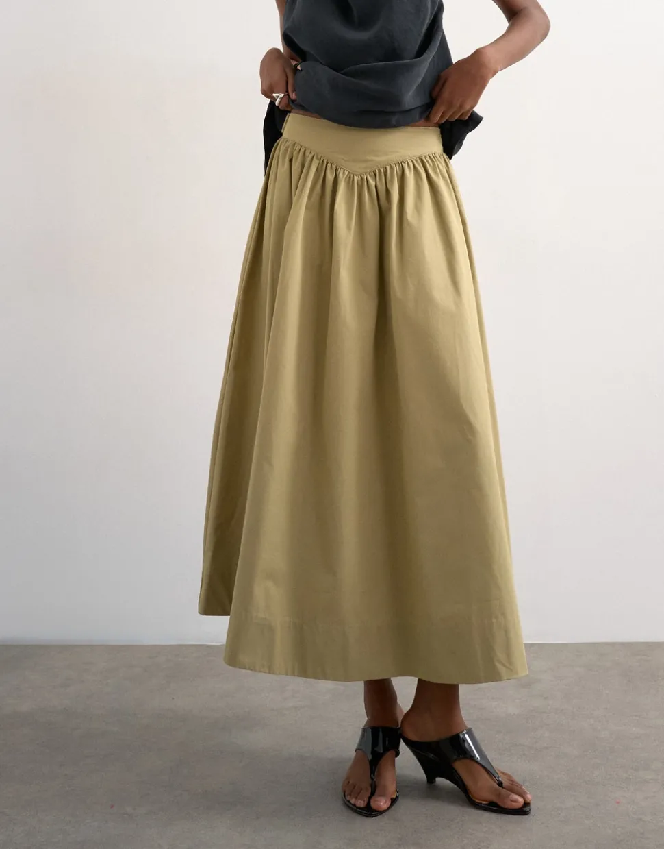 TSSALLY Low waist Lange rok