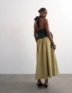 TSSALLY Low waist Lange rok