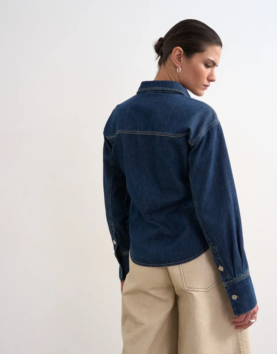 TSSANNE Denim overhemd