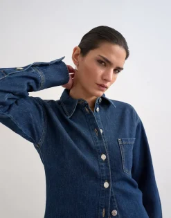 TSSANNE Denim overhemd