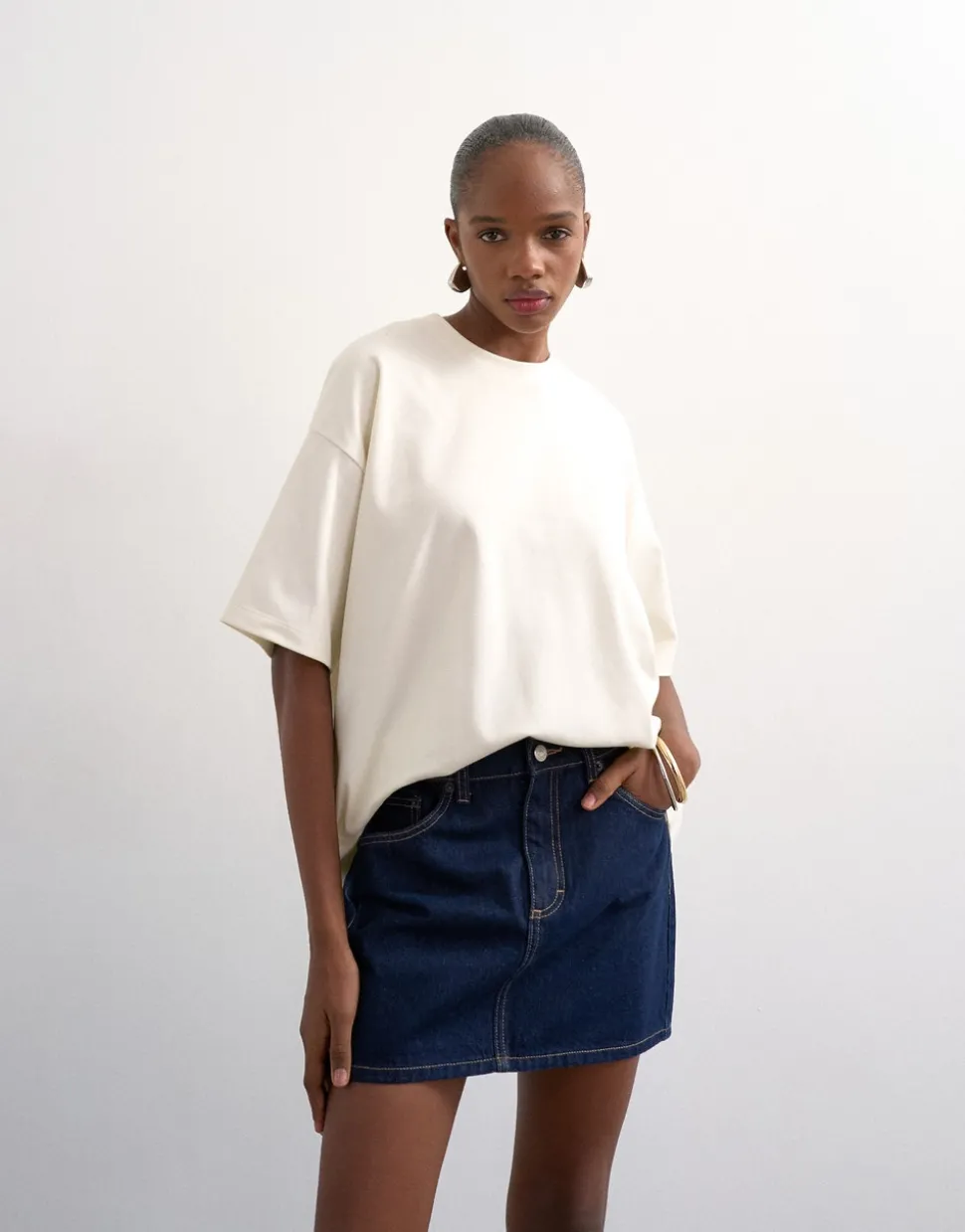 TSSILJE High rise Mini-rok