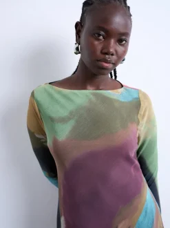 TSSOFIE Lange jurk