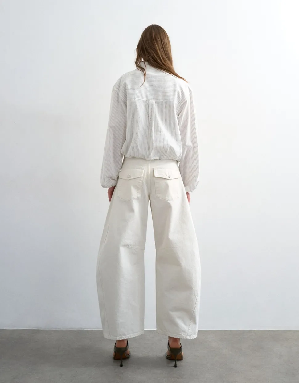 TSTILDA Mid rise Barrel fit Jeans