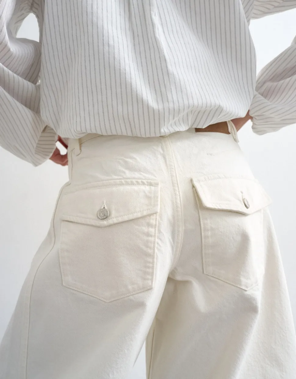 TSTILDA Mid rise Barrel fit Jeans