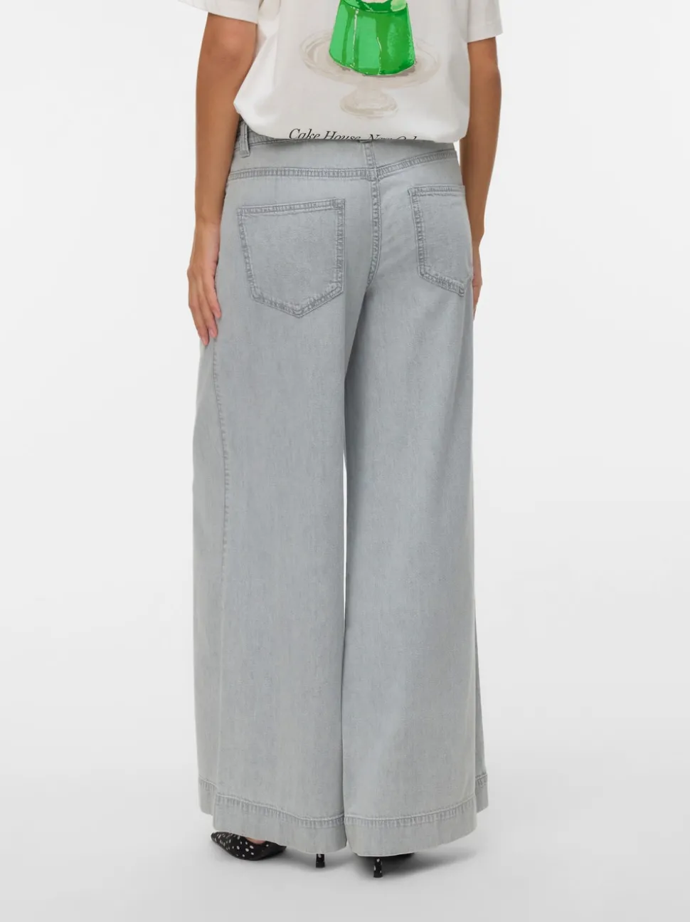 VMAISA Mid rise Wide leg fit Jeans
