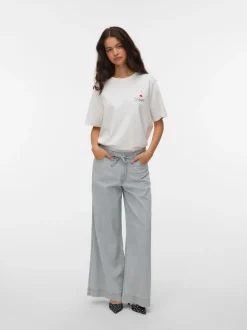 VMAISA Mid rise Wide leg fit Jeans