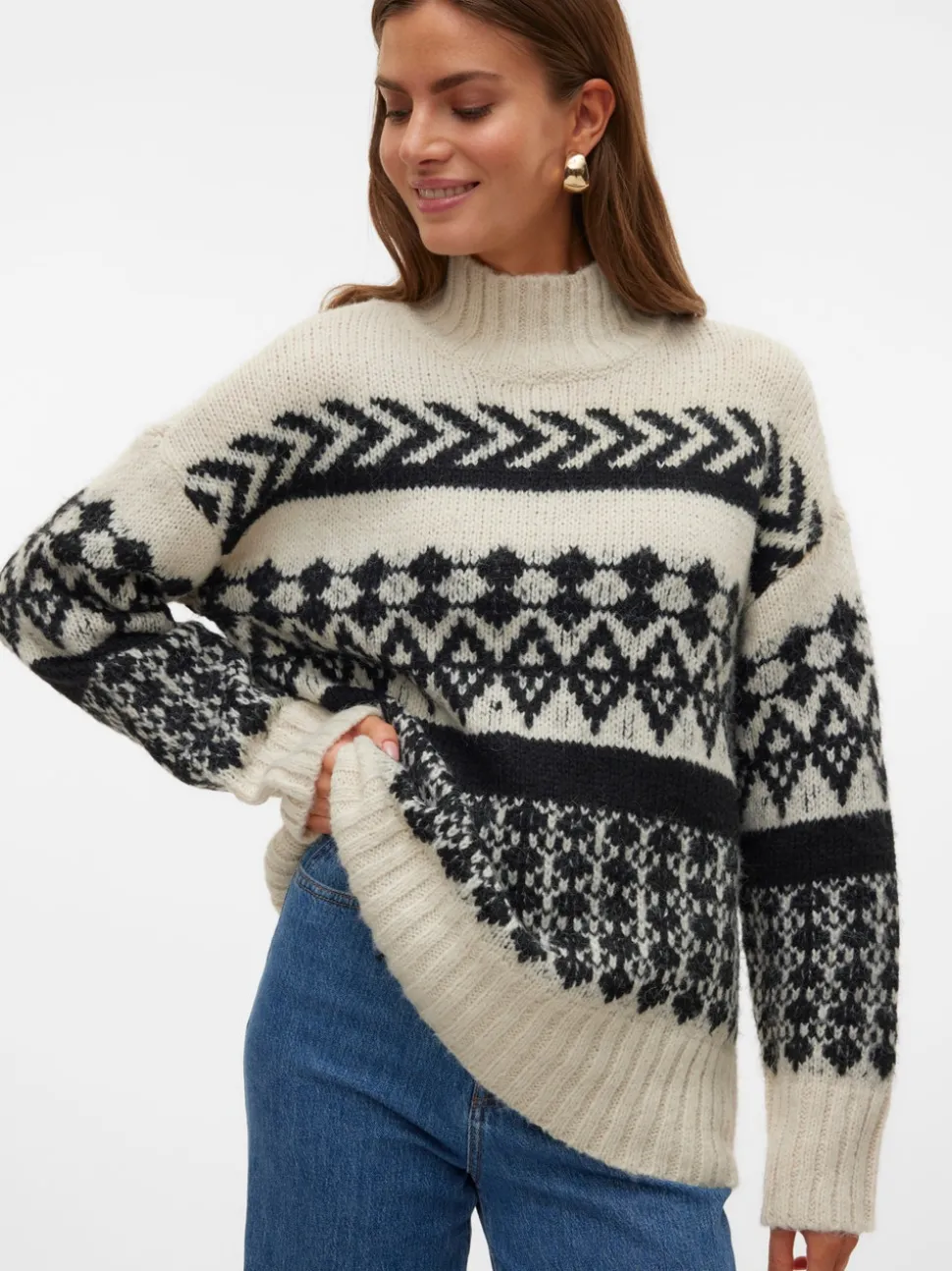 VMAMPLE Gebreide pullover