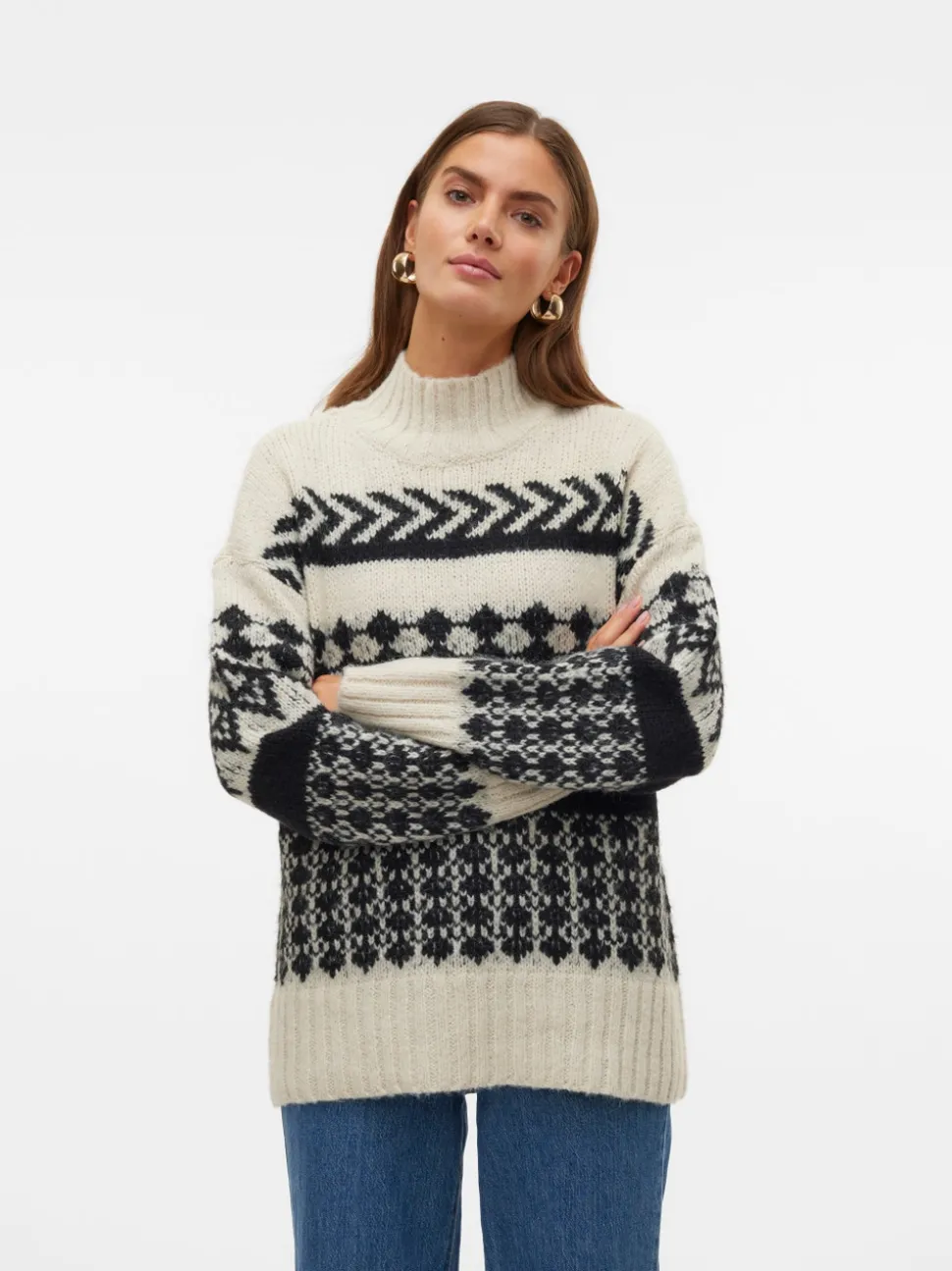 VMAMPLE Gebreide pullover
