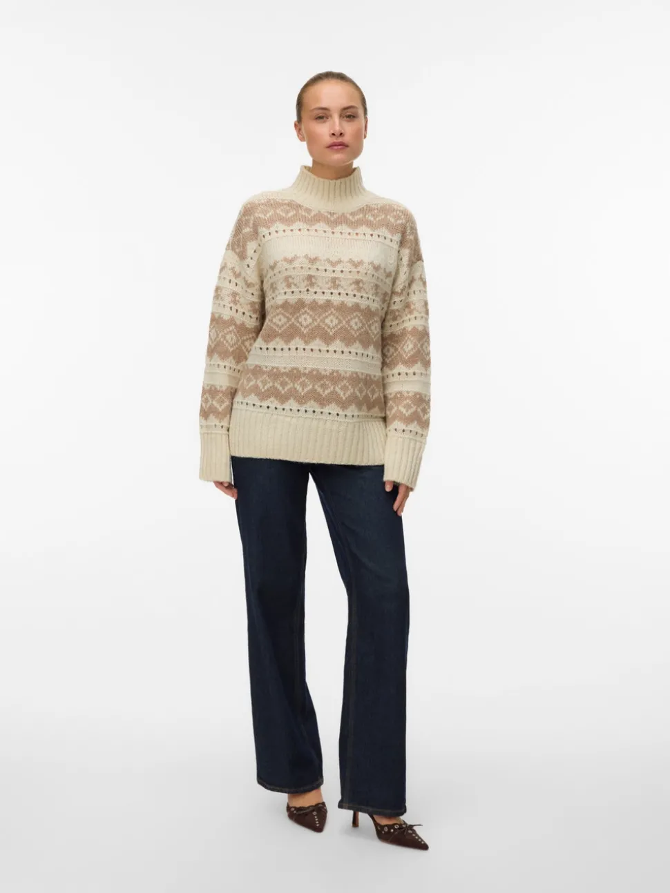 VMAMPLE Gebreide pullover