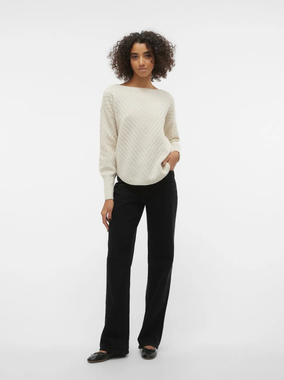 VMANJASTINNA Gebreide pullover