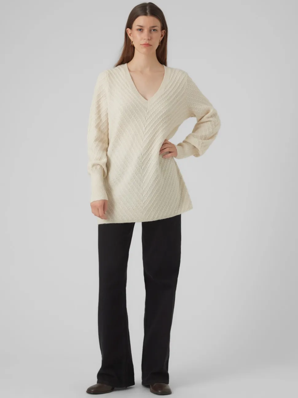 VMANJASTINNA Gebreide pullover