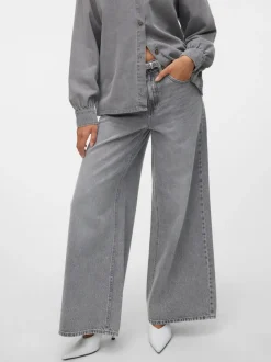 VMANNET Mid waist Wide leg fit Jeans