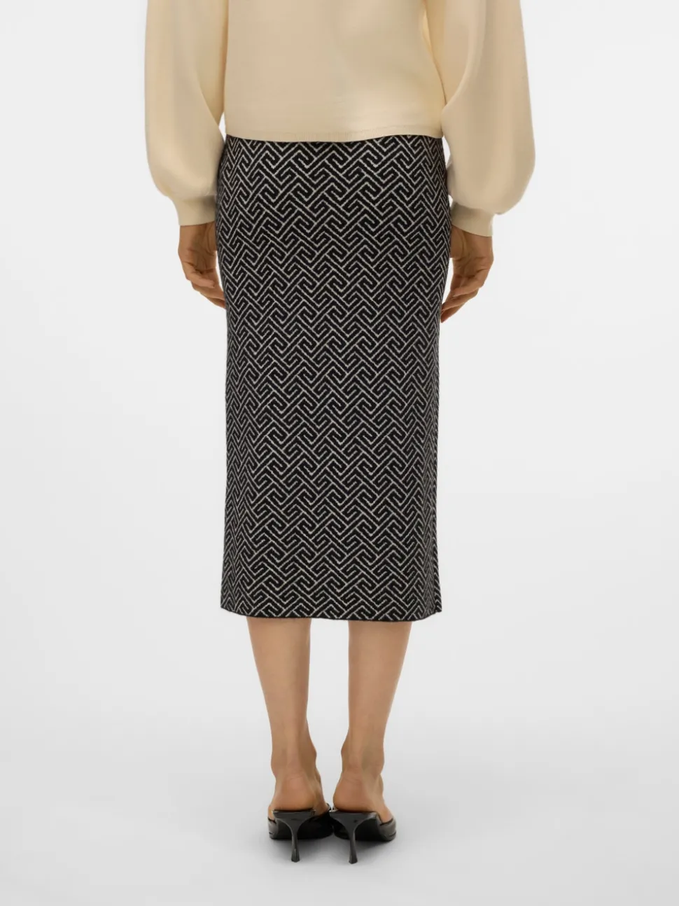 VMARIA High waist Lange rok