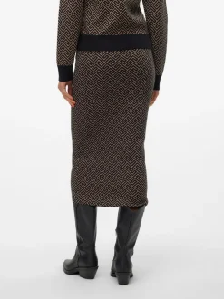 VMARIA High waist Lange rok