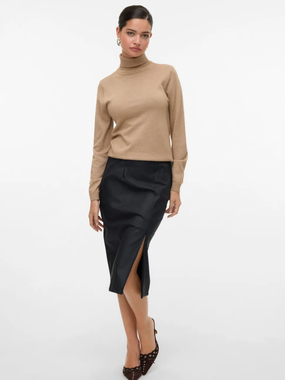 VMBAABA High waist Lange rok