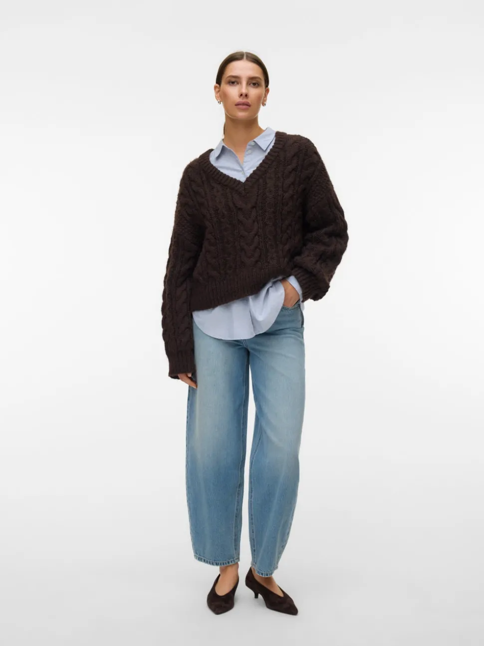 VMBILLIE High rise Barrel fit Jeans