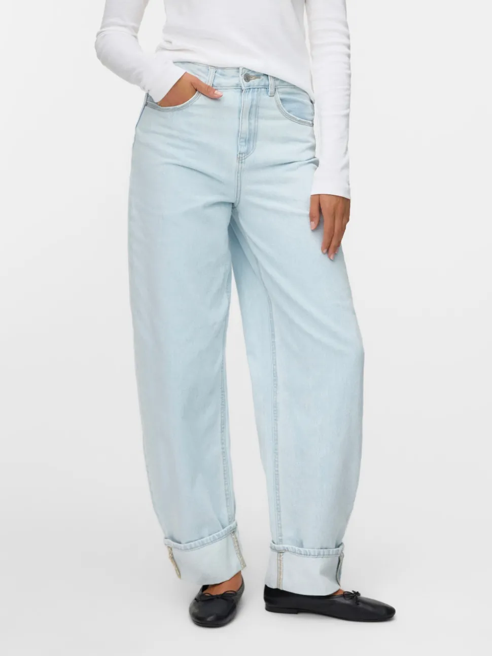 VMBILLIE High rise Barrel fit Jeans