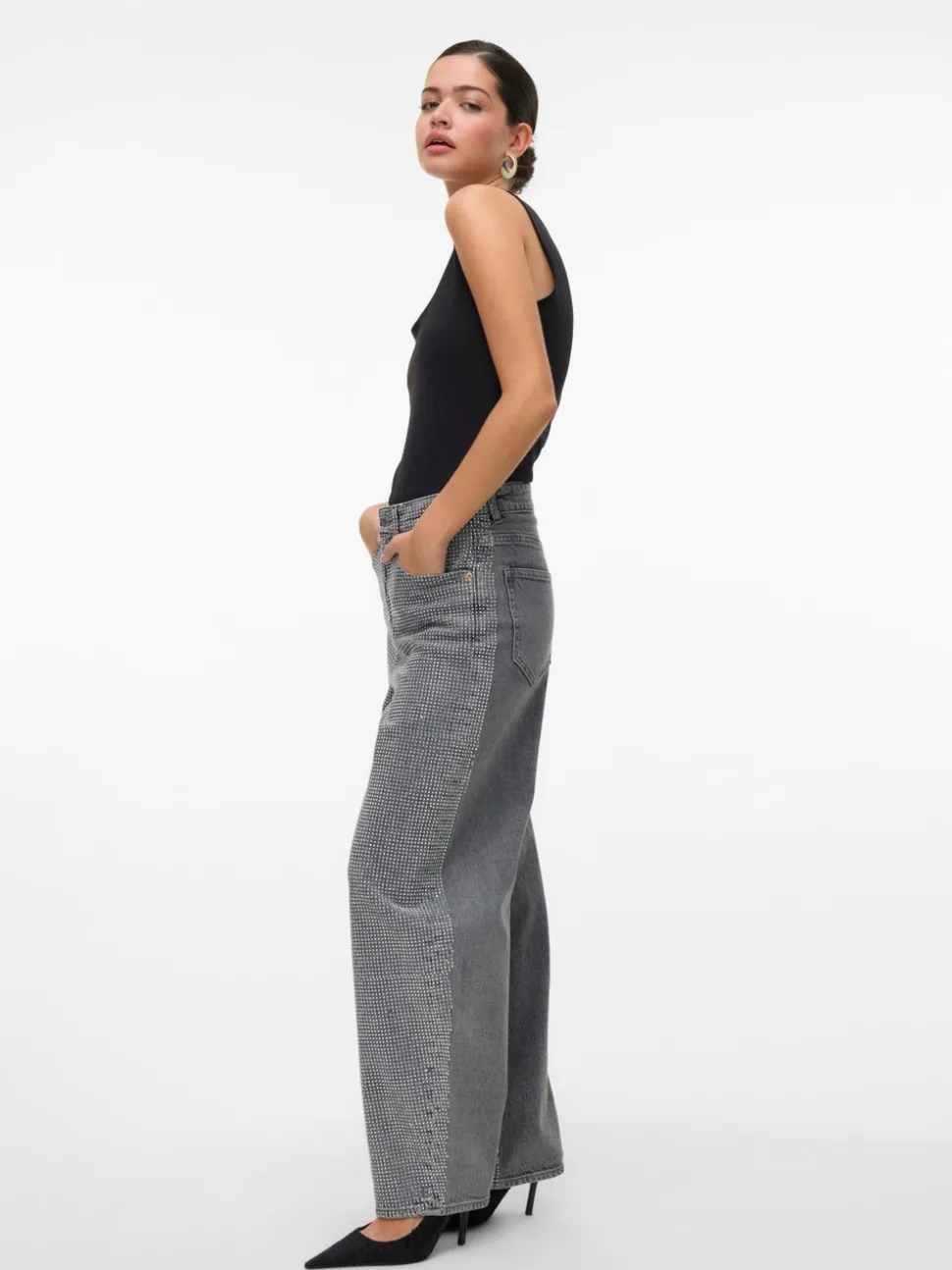 VMBILLIE High rise Barrel fit Jeans