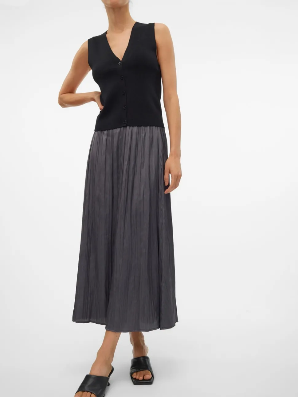 VMBILLIE High waist Lange rok