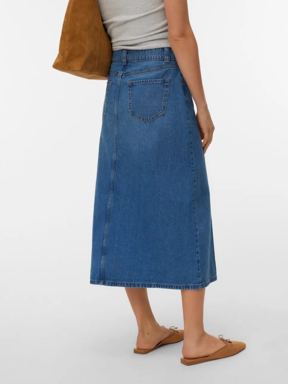 VMBIRKLEY Mid waist Lange rok