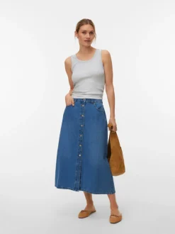 VMBIRKLEY Mid waist Lange rok
