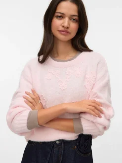 VMBLOSSOM Gebreide pullover