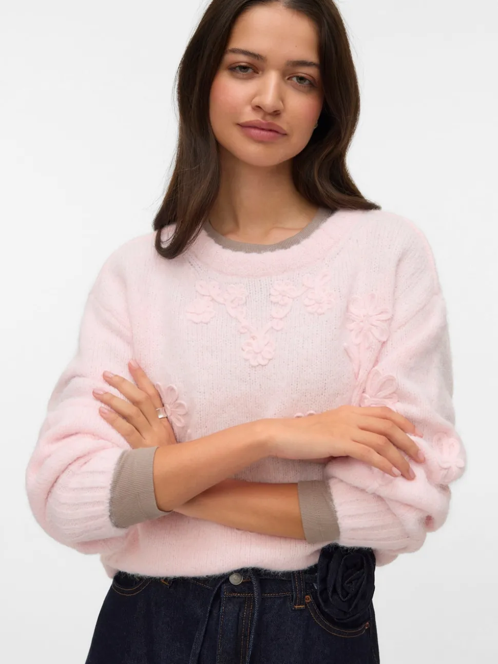 VMBLOSSOM Gebreide pullover