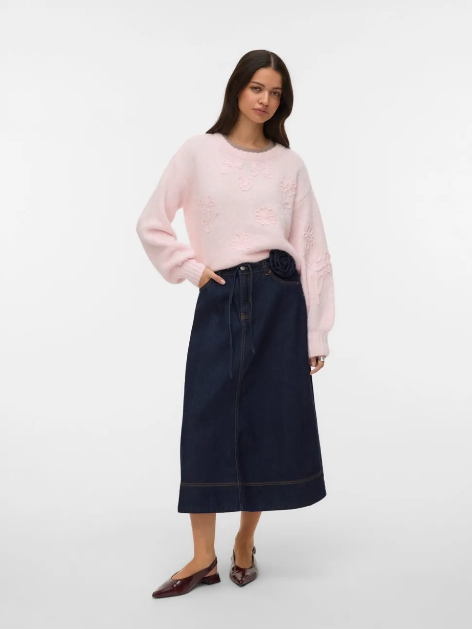 VMBLOSSOM Gebreide pullover