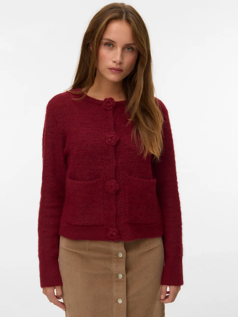 VMBLOSSOM Gebreid vest