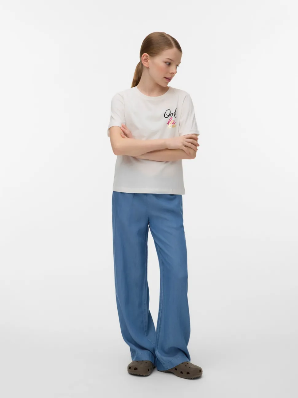 VMBREE High waist Wide leg fit Jeans