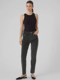 VMBRENDA High rise Enkel Broek