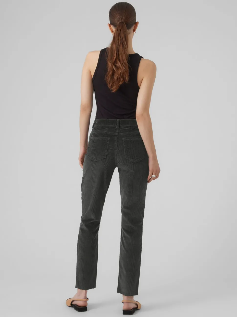 VMBRENDA High rise Enkel Broek