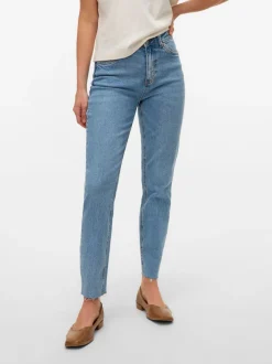 VMBRENDA High rise Mom fit Enkel Jeans