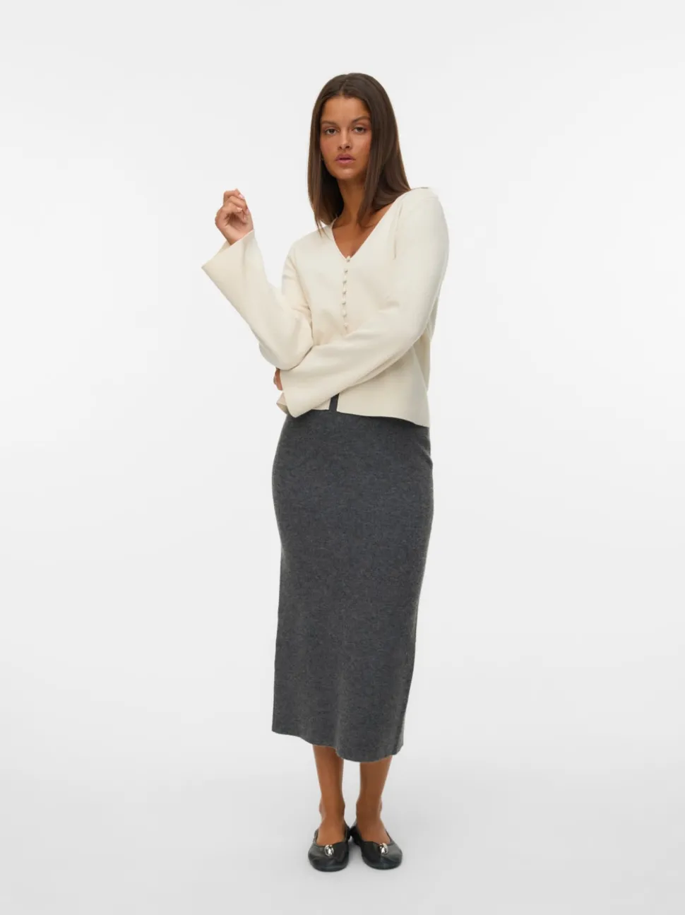 VMBRISA Mid waist Midi-rok